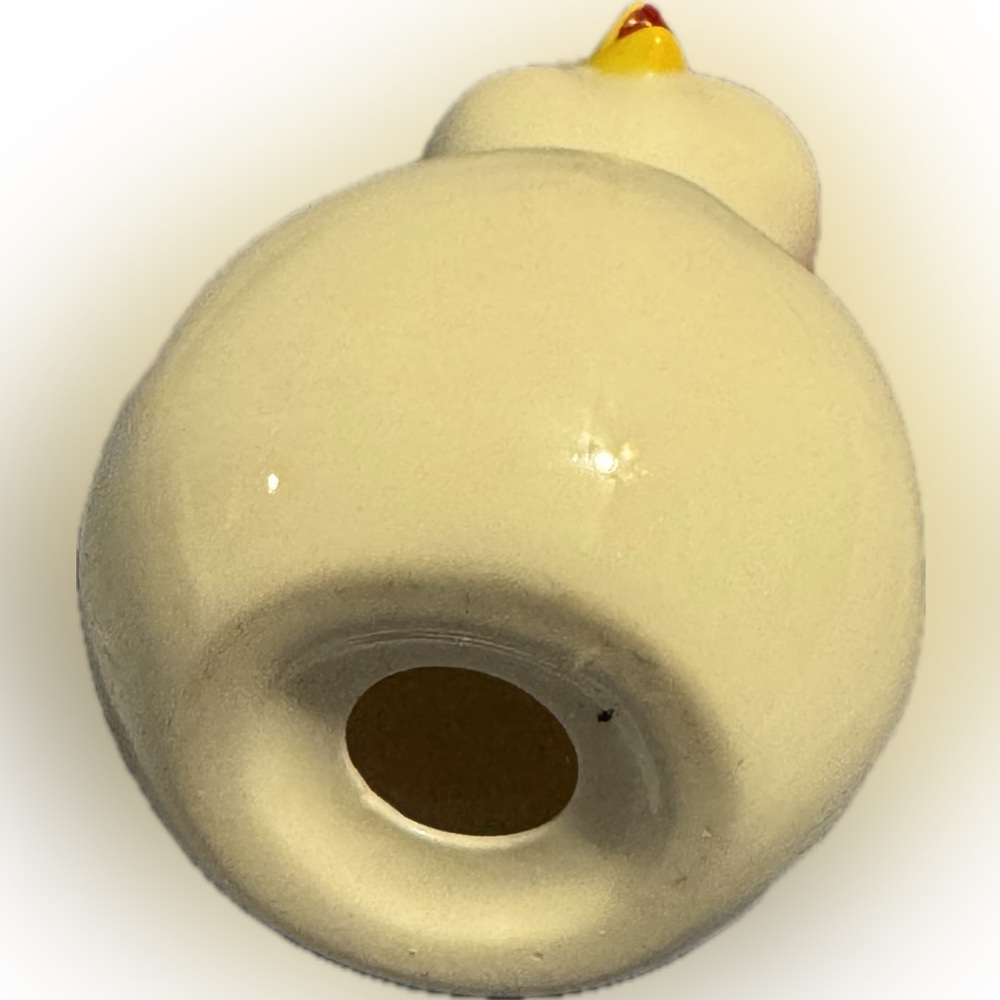 Charming EASTER Ceramic Chick with Blue Eyes - Picture 8 of 10